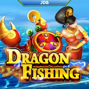 Jogador atirando em dragão marinho no jogo Dragon Fishing
